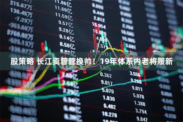 股策略 长江资管管换帅！19年体系内老将履新