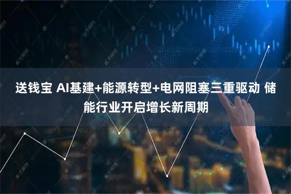 送钱宝 AI基建+能源转型+电网阻塞三重驱动 储能行业开启增长新周期